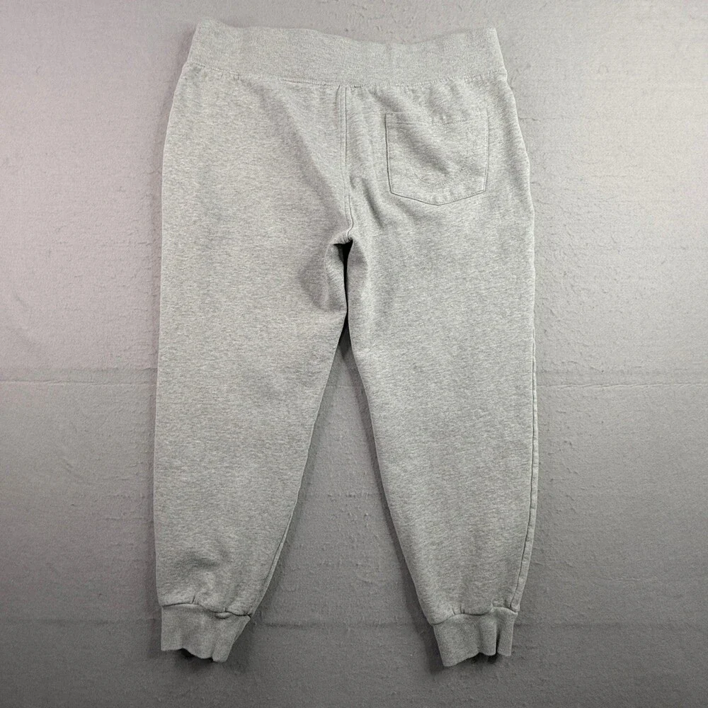 True Religion Sweatpants Mens Large Gray Horseshoe Logo Drawstring Jogger